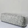 Panca Imbottita Eos Big con Pattern Grigio