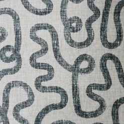 Panca Imbottita Eos Big con Pattern Grigio
