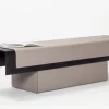 Panca Pangea in Camoscio Beige