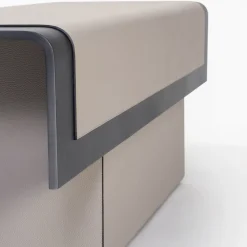 Panca Pangea in Camoscio Beige