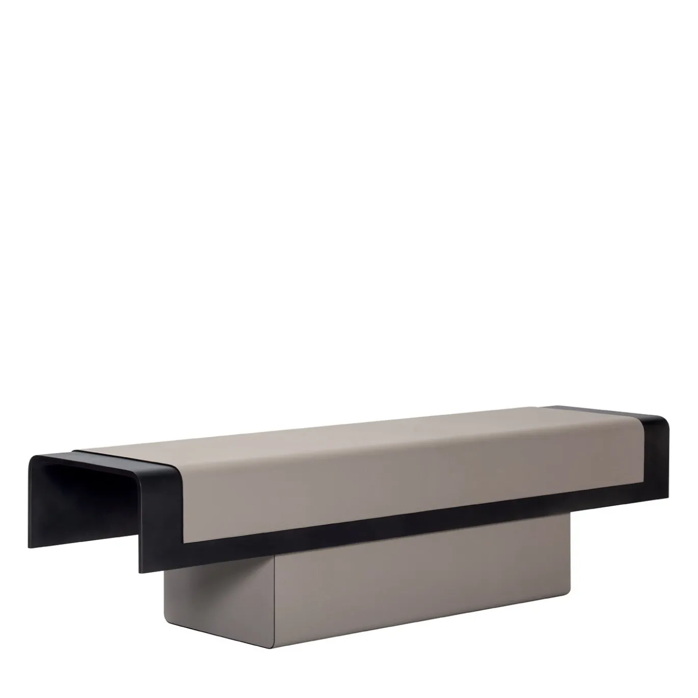 Panca Pangea in Camoscio Beige