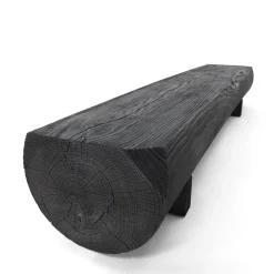Panca Pure in legno massello di cedro vulcano