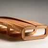 Panchina in legno di rovere curvato Barca