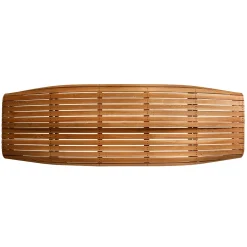 Panchina in legno di rovere curvato Barca