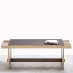 Panchina in legno naturale Yuga