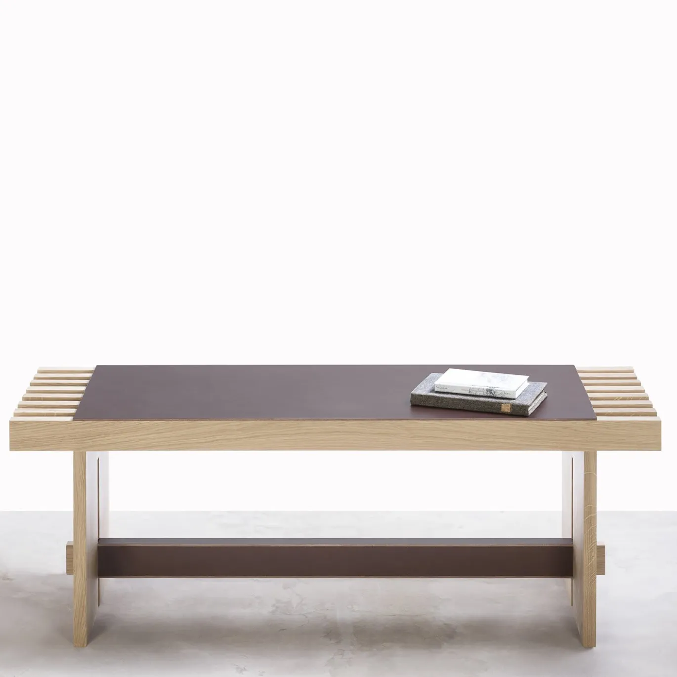 Panchina in legno naturale Yuga