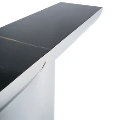 Perseo Sahara Noir Console con piano in ceramica