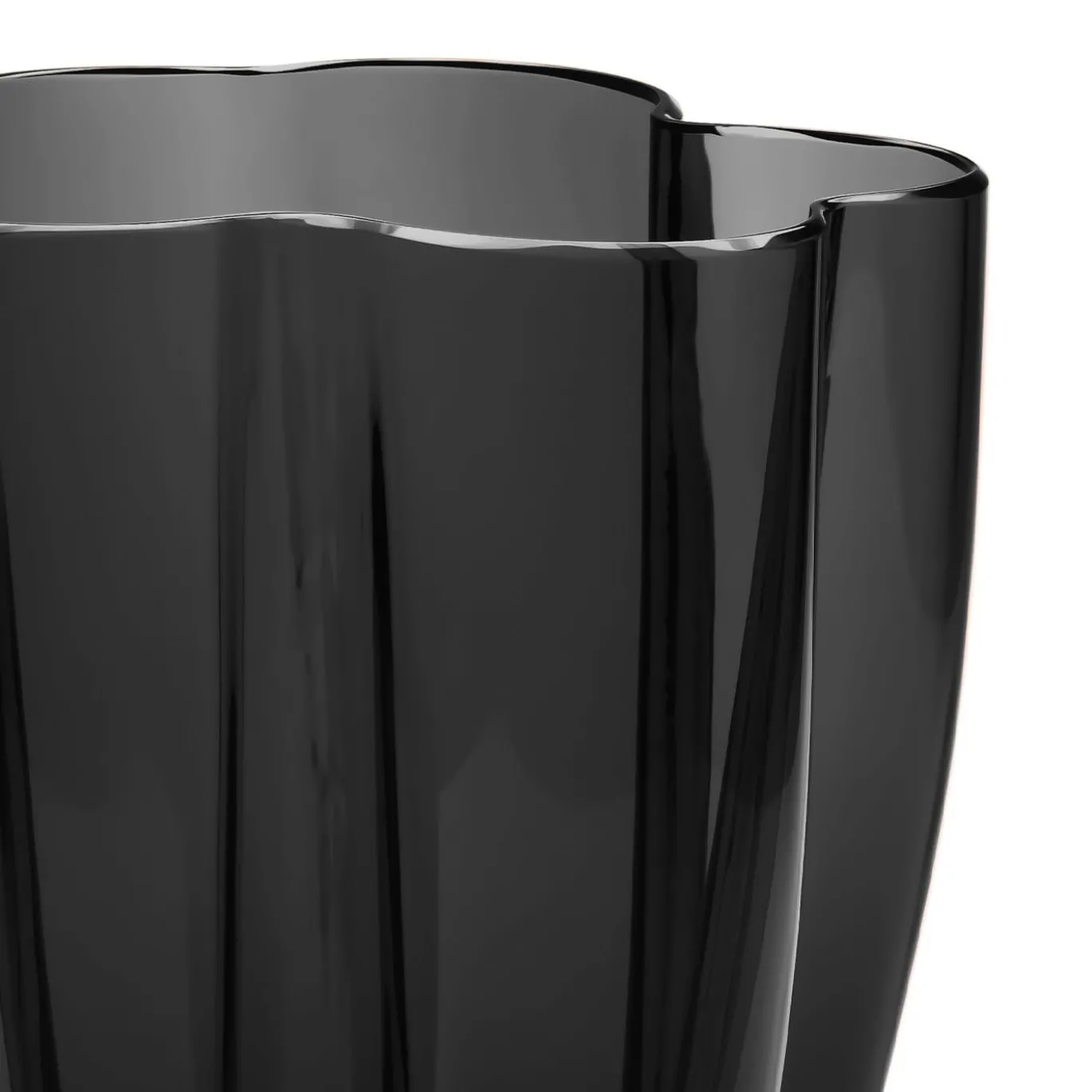 Petalo Vaso piccolo Gondola nera