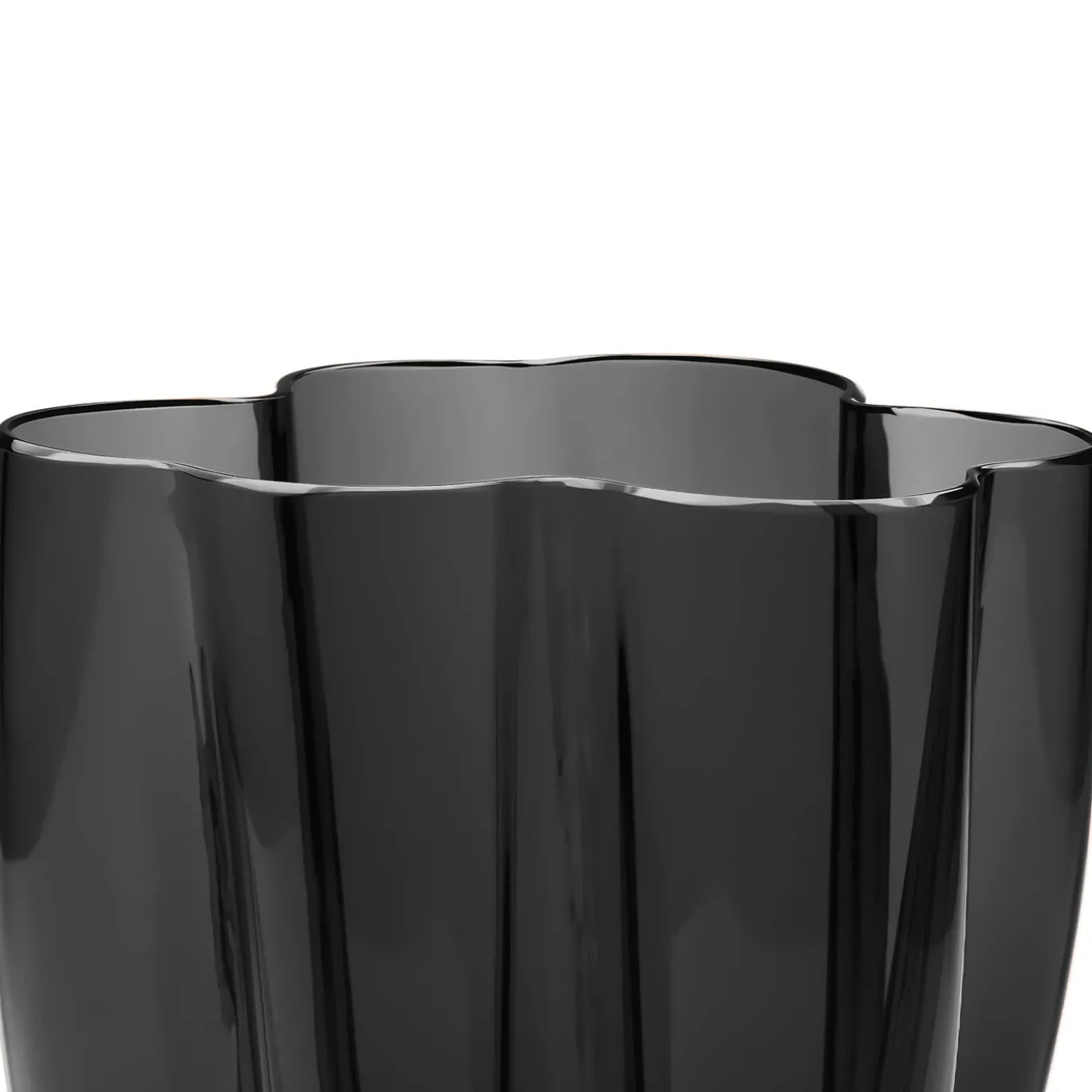 Petalo Vaso piccolo Gondola nera