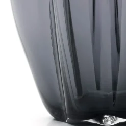 Petalo Vaso piccolo grigio acciaio
