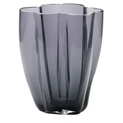 Petalo Vaso piccolo grigio acciaio