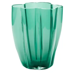 Petalo Vaso piccolo verde smeraldo