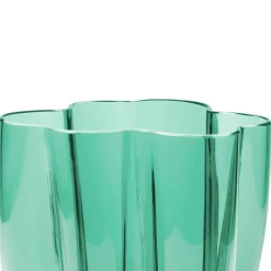 Petalo Vaso piccolo verde smeraldo