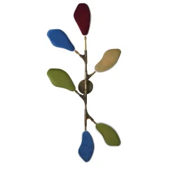 Petalux Piccola lampada da parete policroma