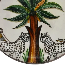 Piatto Decorativo Giardini Reali in Ceramica