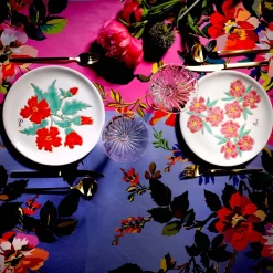 Piatto Decorativo I Fiori Rosa