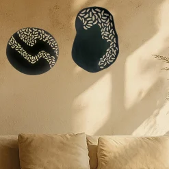 Piatto Decorativo in Argilla Fatta a Mano GOB 24