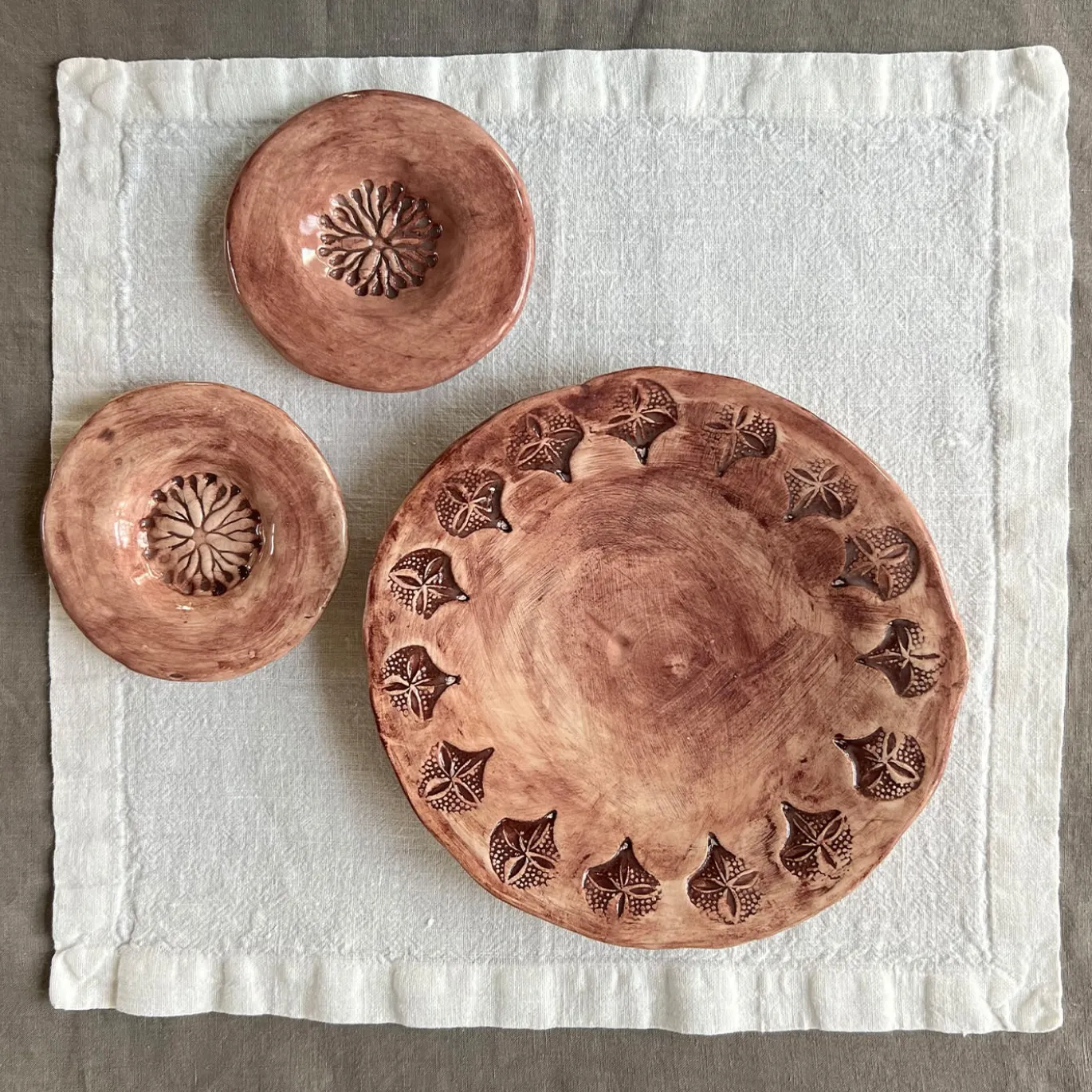 Piatto decorativo Terra