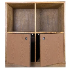 Piccola Credenza Moka Mousse Armadio Compatto