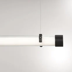 Piccola lampada a sospensione in metacrilato trasparente Tre&Sessanta