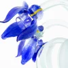 Piccolo lampadario Iris Blue