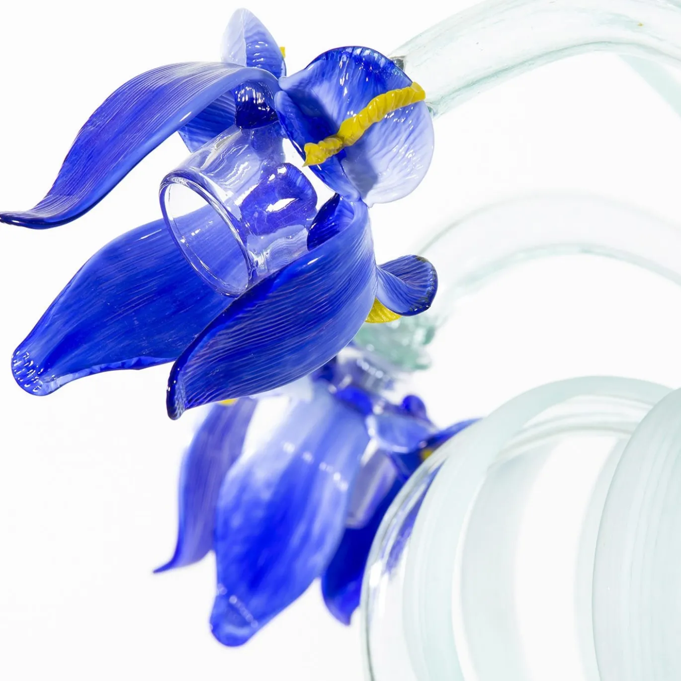 Piccolo lampadario Iris Blue