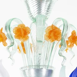 Piccolo lampadario Iris Blue