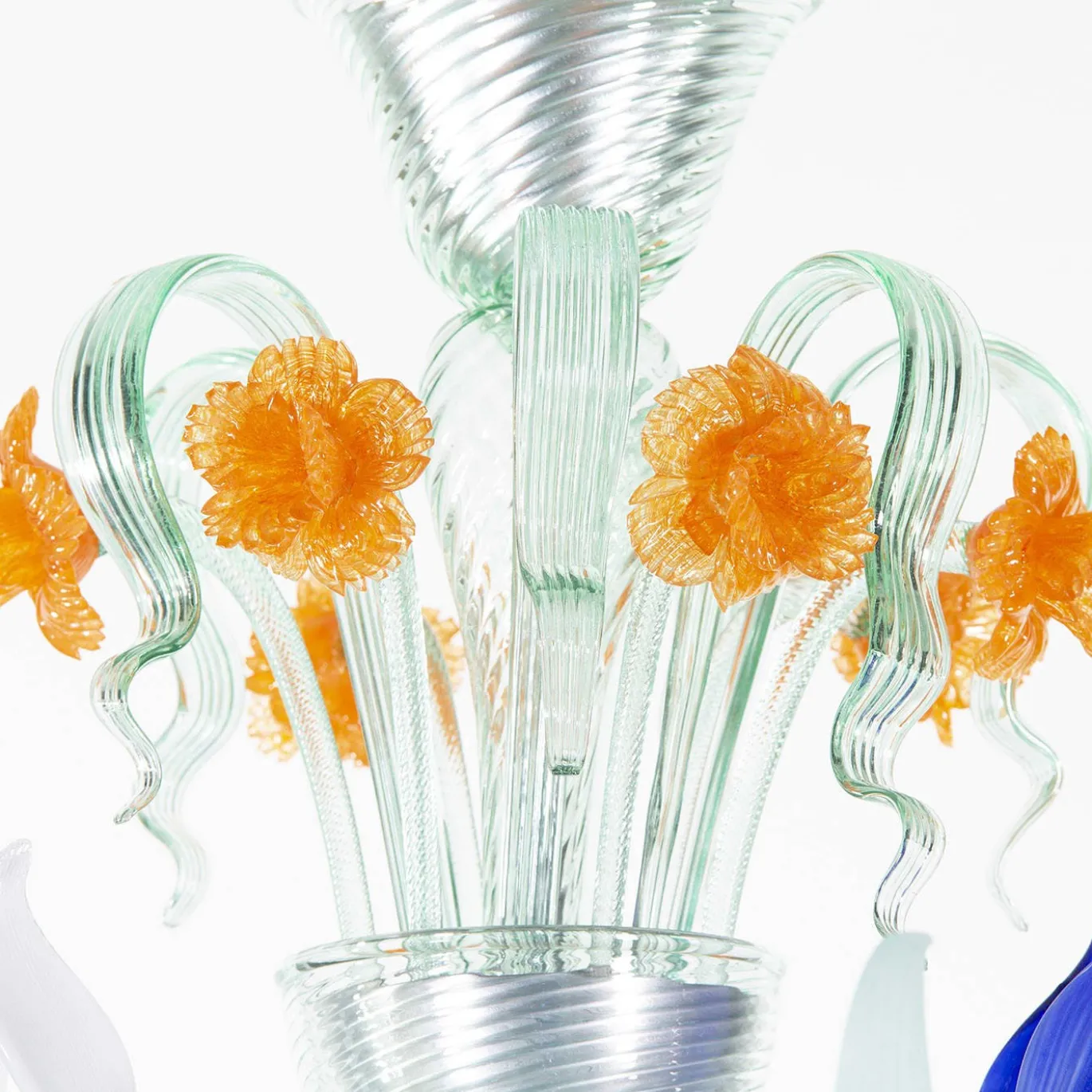 Piccolo lampadario Iris Blue