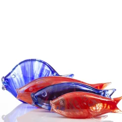Piccolo pesce rosso in vetro di Murano