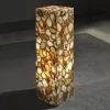 Piedistallo Totem Agata Gold
