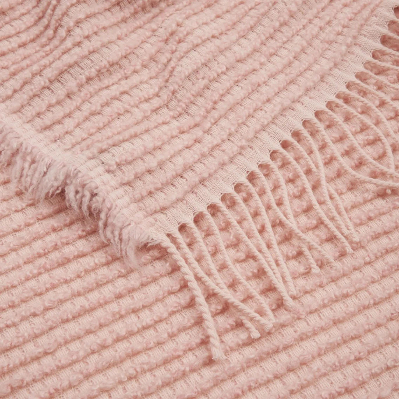 Plaid in Cashmere e Lana Rosa