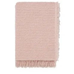 Plaid in Cashmere e Lana Rosa