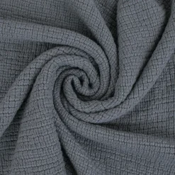 Plaid Intrecci in cotone blu avio