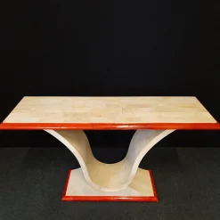 PLM-0086 Console in pergamena rosso/avorio