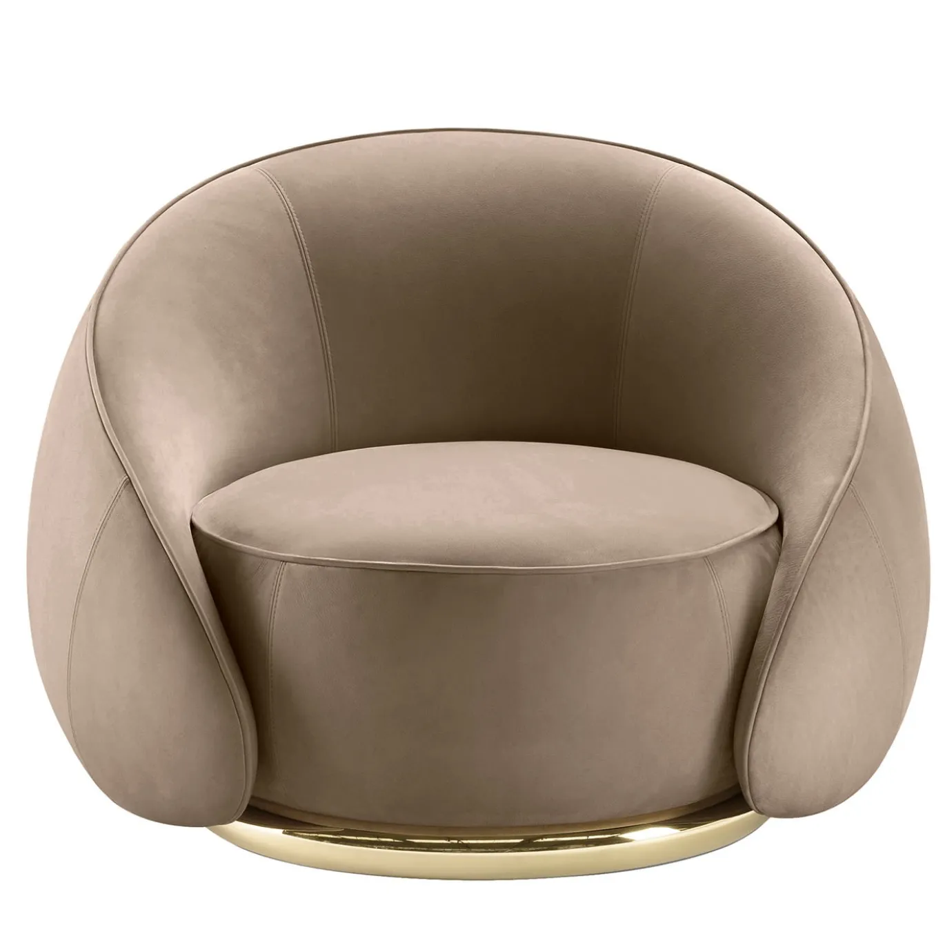 Poltrona Abbracci Taupe di Lorenza Bozzoli