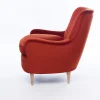 Poltrona Ada arancione bruciato