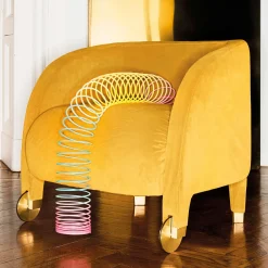 Poltrona Adele Yellow di Dainelli Studio