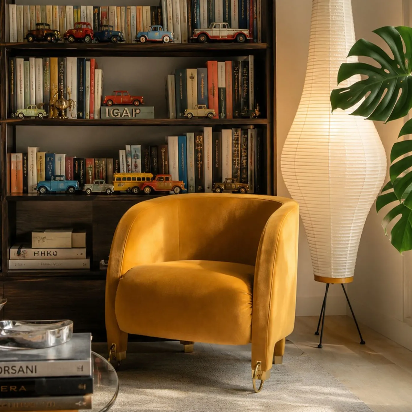 Poltrona Adele Yellow di Dainelli Studio