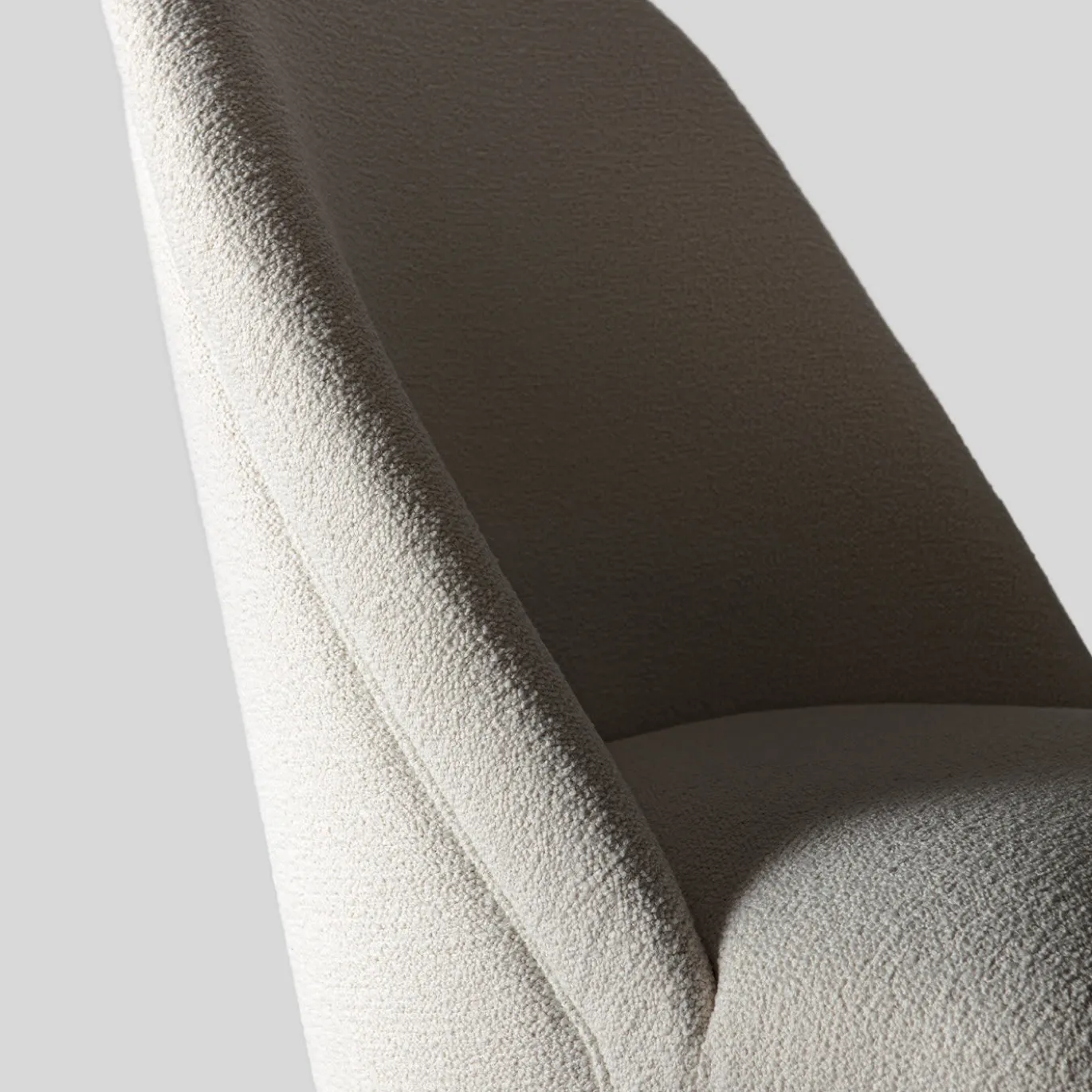 Poltrona alta Macao White di Studio Livoni