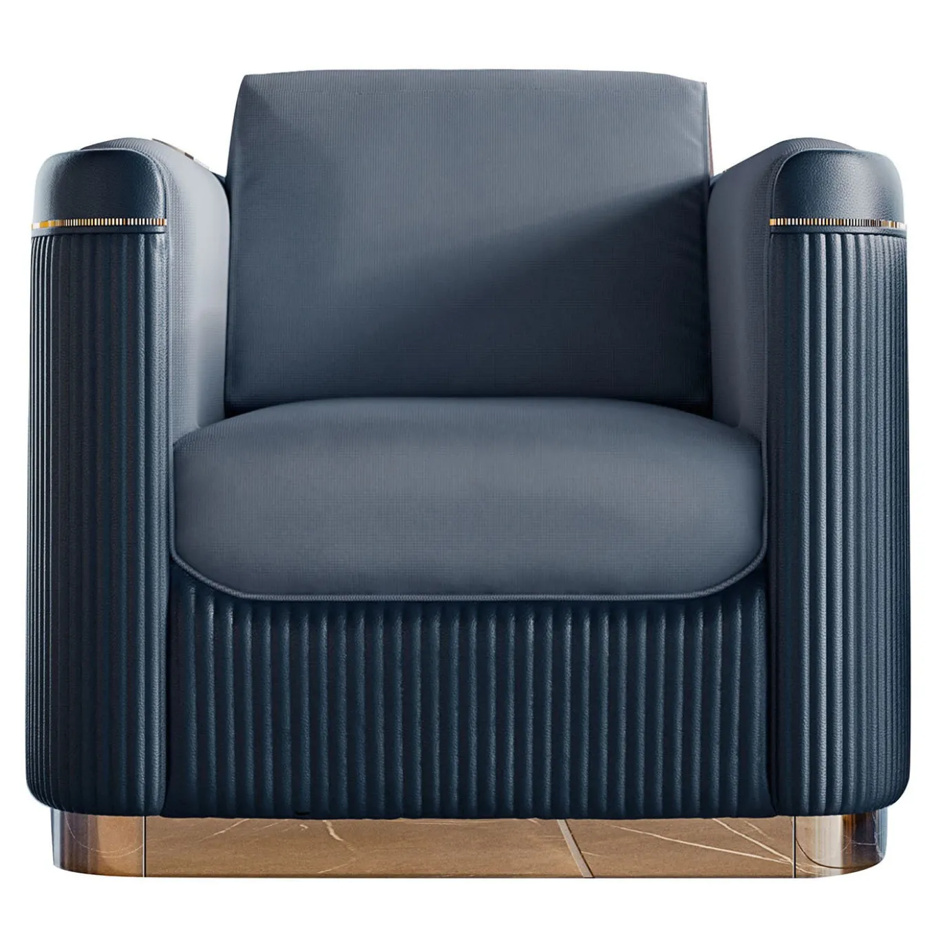 Poltrona Augusta Cerulean