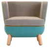 Poltrona bassa Sly Multicolore Di Italo Pertichini