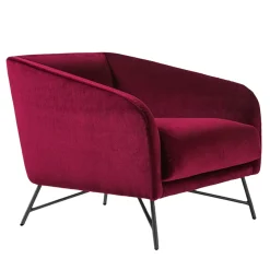 Poltrona Betty Borgogna di Angeletti Ruzza