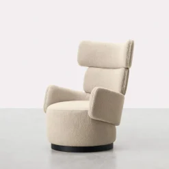 Poltrona Boris Beige di Dainelli Studio