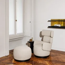 Poltrona Boris Beige di Dainelli Studio