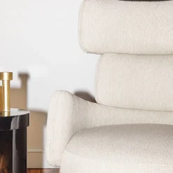 Poltrona Boris Beige di Dainelli Studio