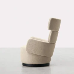 Poltrona Boris Beige di Dainelli Studio