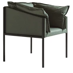 Poltrona Carmen Green di Angeletti Ruzza