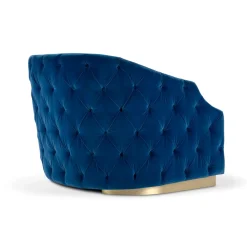 Poltrona Cleio grande blu