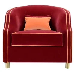 Poltrona Cleio Small Borgogna