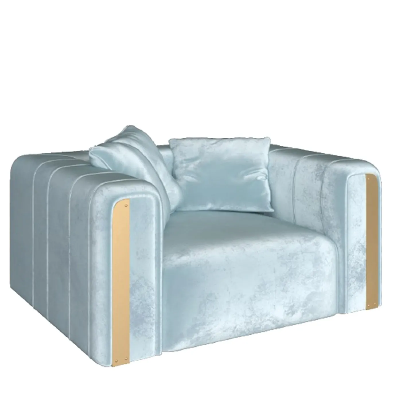 Poltrona Clizia Azzurro
